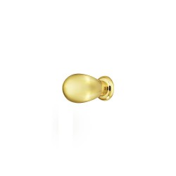 Bouton olive chrome doré D13mm*