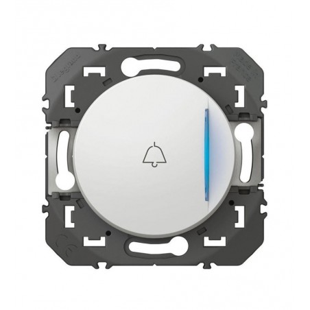 Poussoir lumineux Sym sonn blanc Dooxie