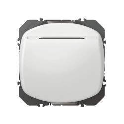 Interrupteur à badge blanc Dooxie