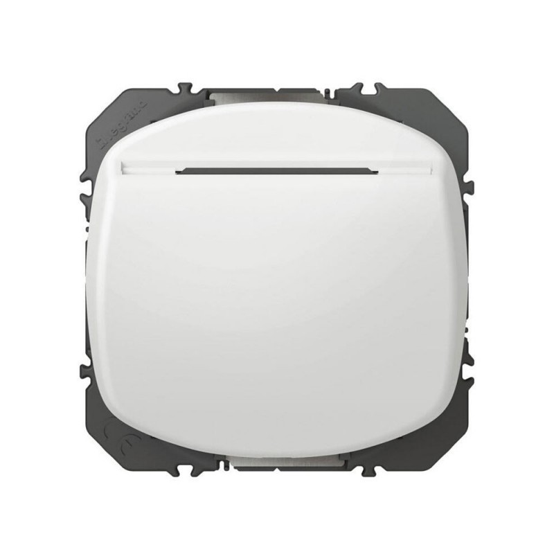 Interrupteur à badge blanc Dooxie