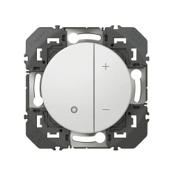Interrupteur variateur économique Dooxie blanc