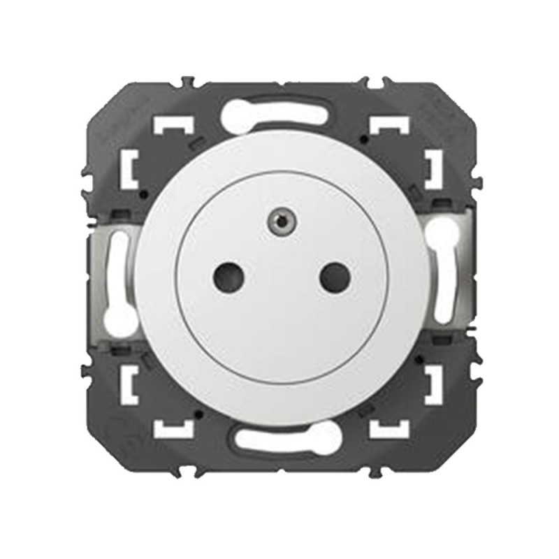 Prise de courant Dooxie 2P+T 16 A blanc