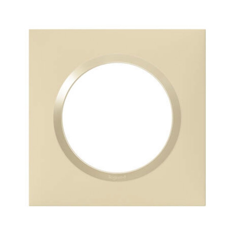 Plaque 1 poste aspect dune Dooxie