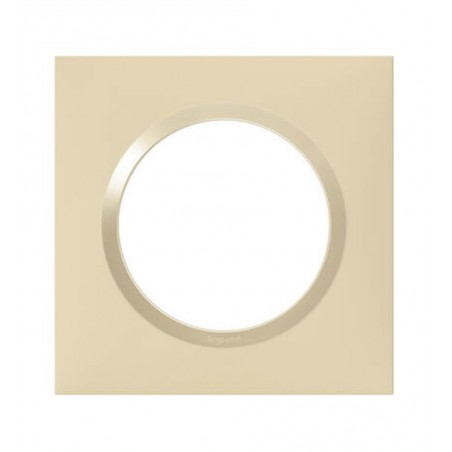 Plaque 1 poste aspect dune Dooxie