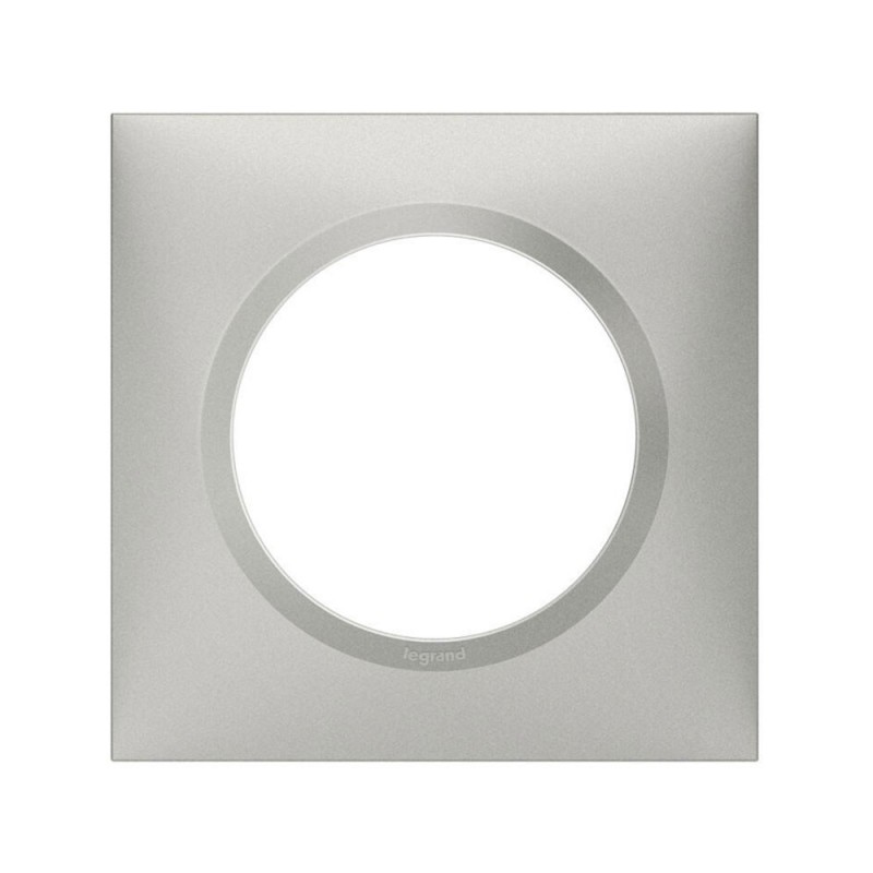 Plaque 1 poste aluminium Dooxie