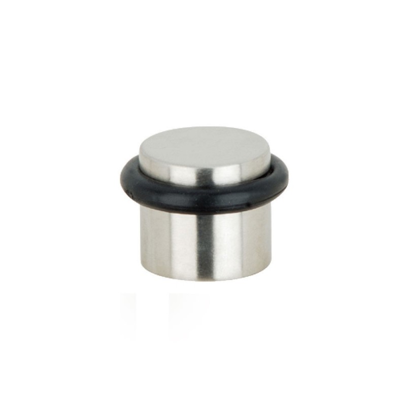 Butée de porte en inox mat