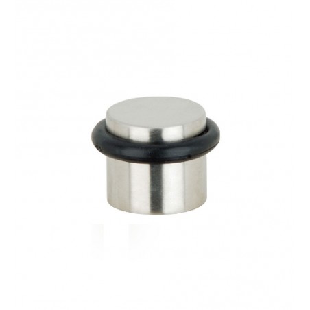 Butée de porte en inox mat
