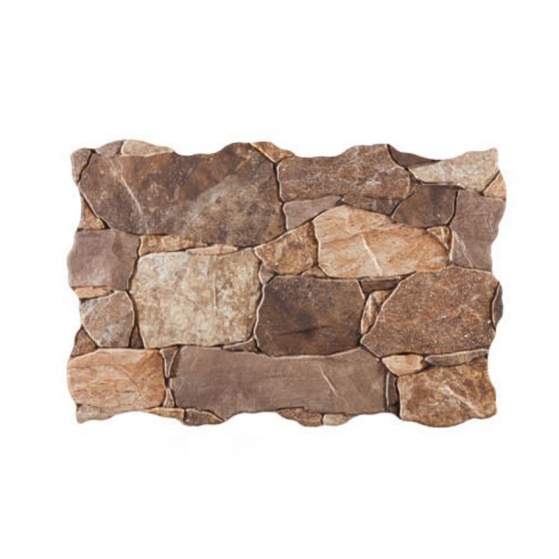 Carrelage mural 34x50cm Hm Britani ocre