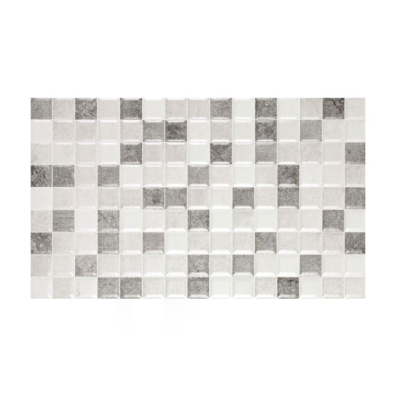 Carrelage mural33.3x55cmRlv kiel gris