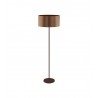 Lampe sur pied marron-copper Saganto E27 60W d300 h1665