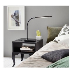 Lampe de bureau LAROA noir Led 325x120x480mm EGLO |Sanifer