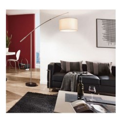 Lampe sur pied blanc 195cm Nadina Eglo | Sanifer