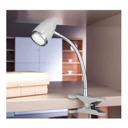 Lampe à pince blanc Led RICCIO1GU10 3WH330L380