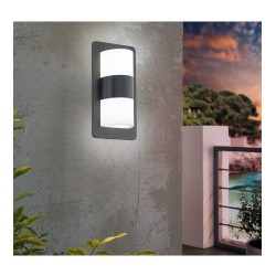Applique murale Extérieur acier galvanisé E27 Cistierna 2x10 W EGLO |Sanifer