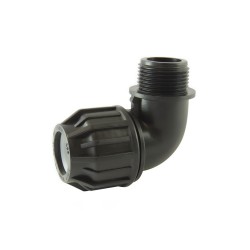 Coude à compression fileté 32x1