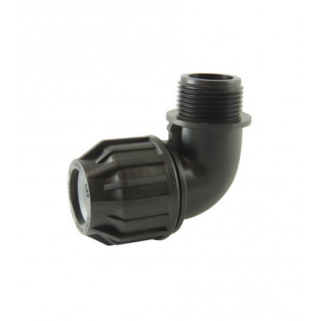 Coude à compression fileté 32x1
