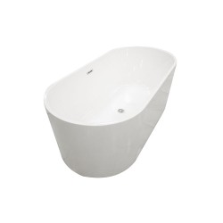 Baignoire autoportante ovale 170x80x60cm