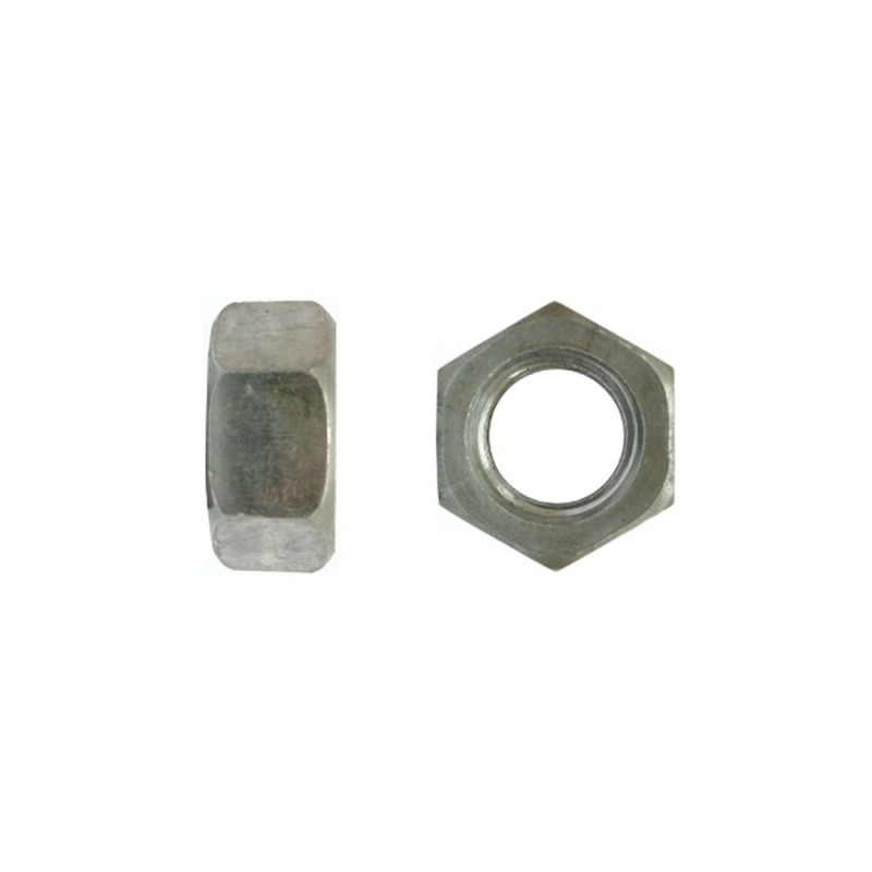 Ecrou acier doux brut hexagonal 6mm