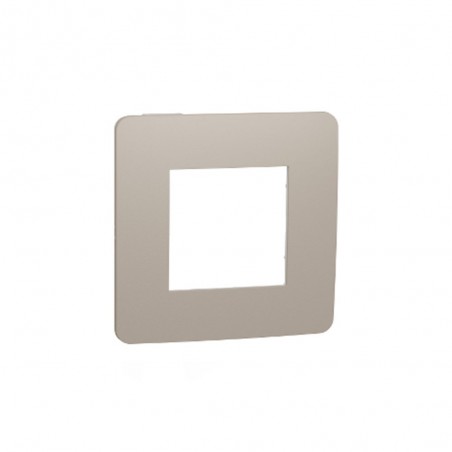 1 gang Studio frame taupe-white UNICA