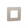 1 gang Studio frame taupe-white UNICA