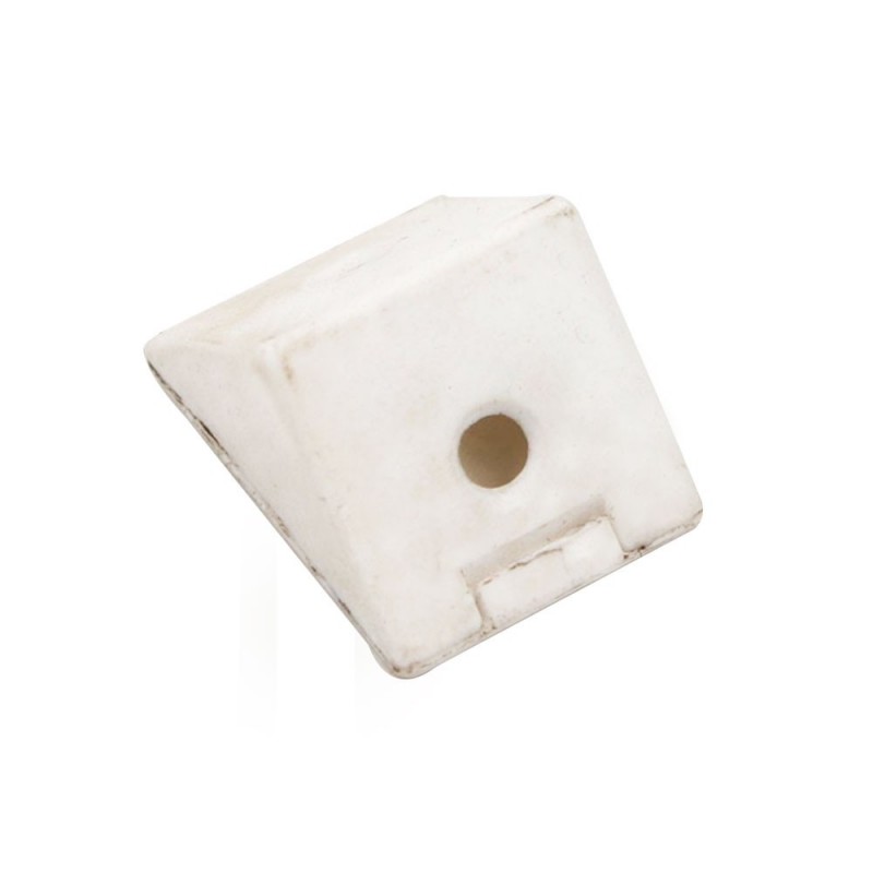 Taquet détagère en plastique blanc 24x25x25cm