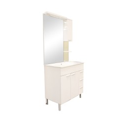 Meuble salle de bain Bibury 80cm (4 elements) | Sanifer