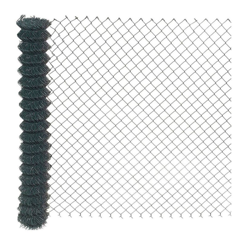 Grillage ST plastifié vert H2.5tx10m CS TBL