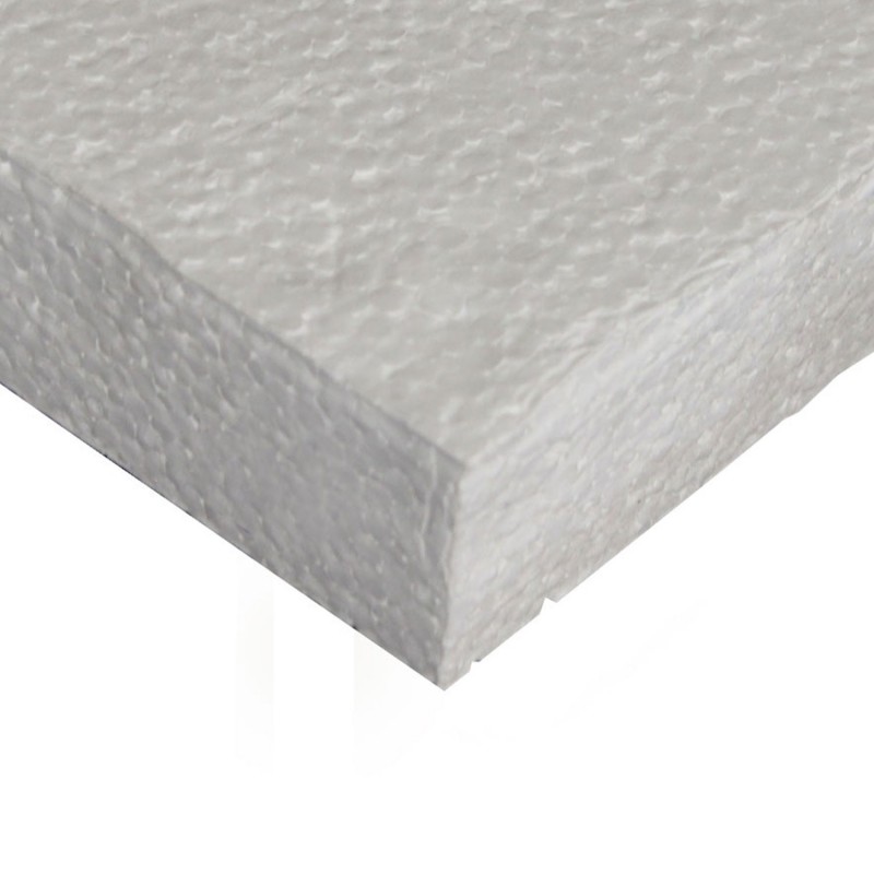 Polystyrène 75mm-2x1.2m-12kg/m3 -  - meilleure qualité