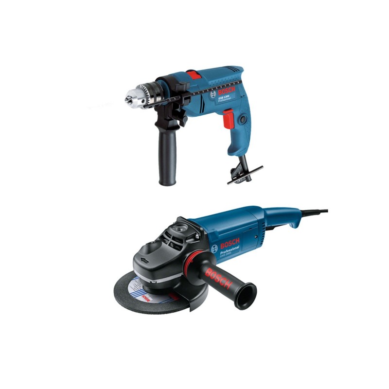 Pack Duo perceuse GSB1300+meuleuse GWS 2000TBL