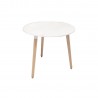 Table scandinave ronde blanche D80xH73cm -  - meilleure qualité
