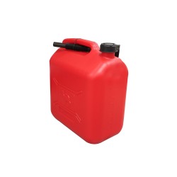 Jerrican plastique 20 litres rouge bec verseur