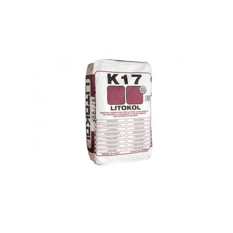 Ciment colle k17 gris Litokol 20kg -  - meilleure qualité