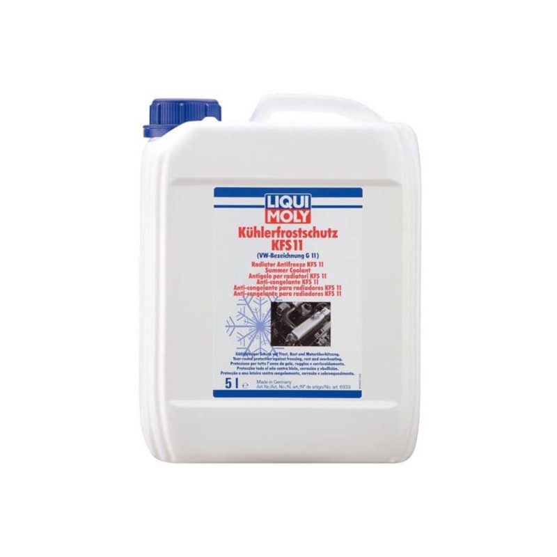 Liquide de refroidissement prêt à lemploi rouge 5L