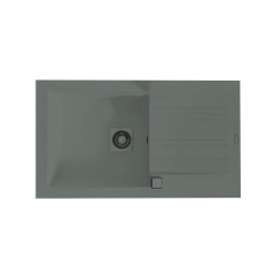 Evier 1 bac86x500x180 gris*