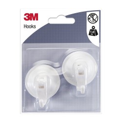 Ventouses à levier blanc x2 PM uc6