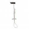 Colonne thermo douche DRY SQ Chrome carrée HOKEI