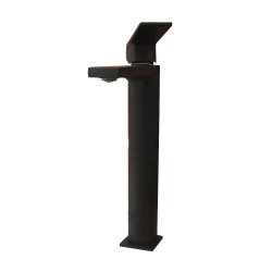 Mitigeur lavabo haut KALA 240mm Noiretvidage clicclac carre