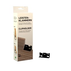 Clip de fixation pour plinthe boite de 30 pièces -  - meilleure qualité