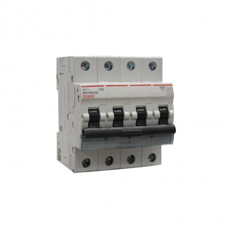 Disjoncteur4P 32A 10KA