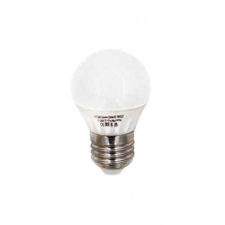 Lampe Led G45 ceramic globe3W E27