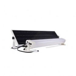 Néon solaire à télécommande 12W 120 LED 1800 lumens