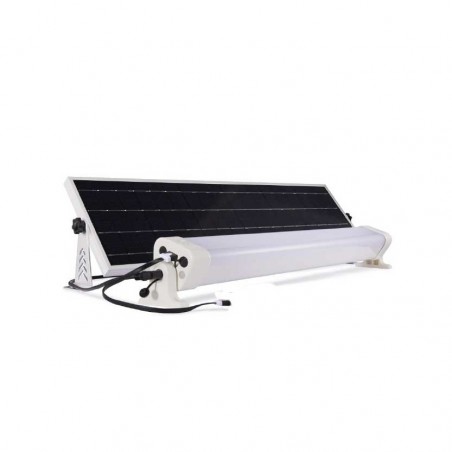 Néon solaire à télécommande 12W 120 LED 1800 lumens