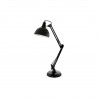 Lampe de bureau BORGILLO noir E27 H710 220-240v