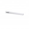 Applique de salle de bains aluminium chromé Tragacete Led 15w blanc neutre 68cm IP44
