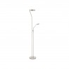 1 Lampadaire sur pied 173W en nickel Led 230W Sarrione