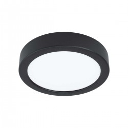 Spot en saillie FUEVA5rond noir Led 105w neutral white d1