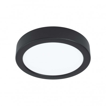 Spot en saillie FUEVA5rond noir Led 105w neutral white d1