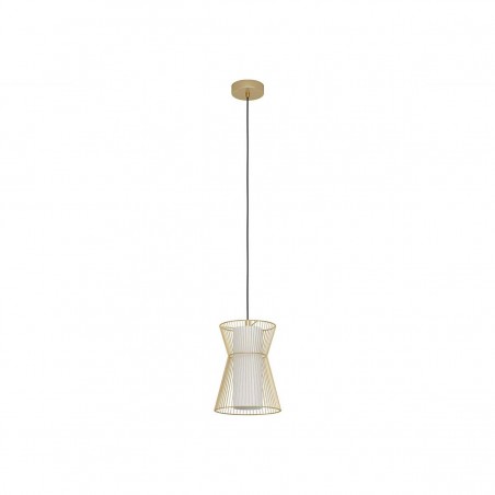 Suspensionnoir et verre opale h1100 MASETAd225 220-240v