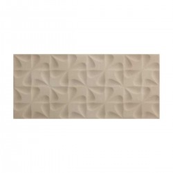 Carrelage mural 20x45.2cm Damm taupe