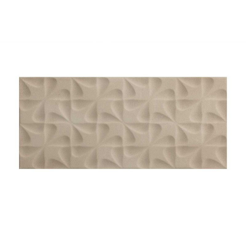 Carrelage mural 20x45.2cm Damm taupe